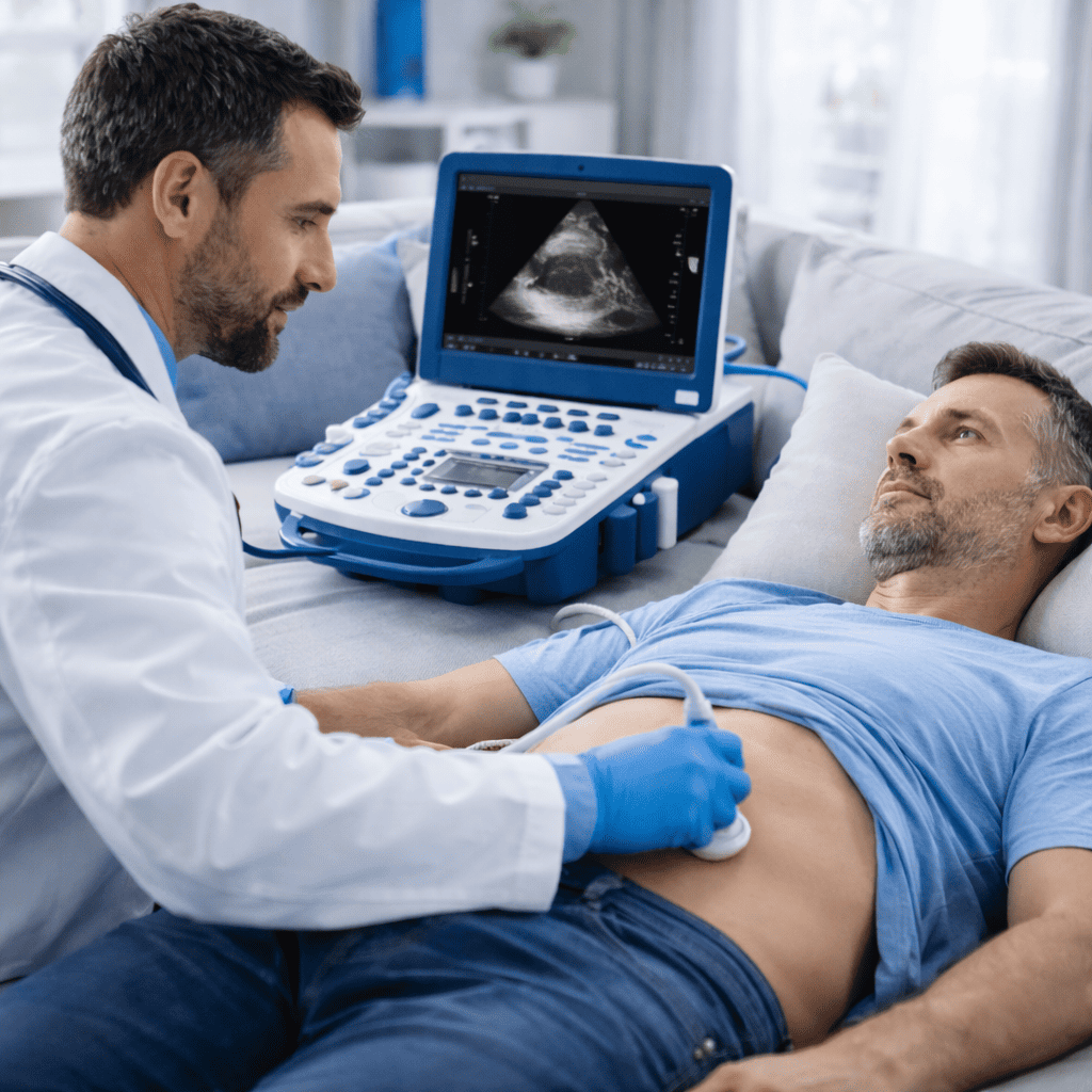 أشعة سونار بالمنزل